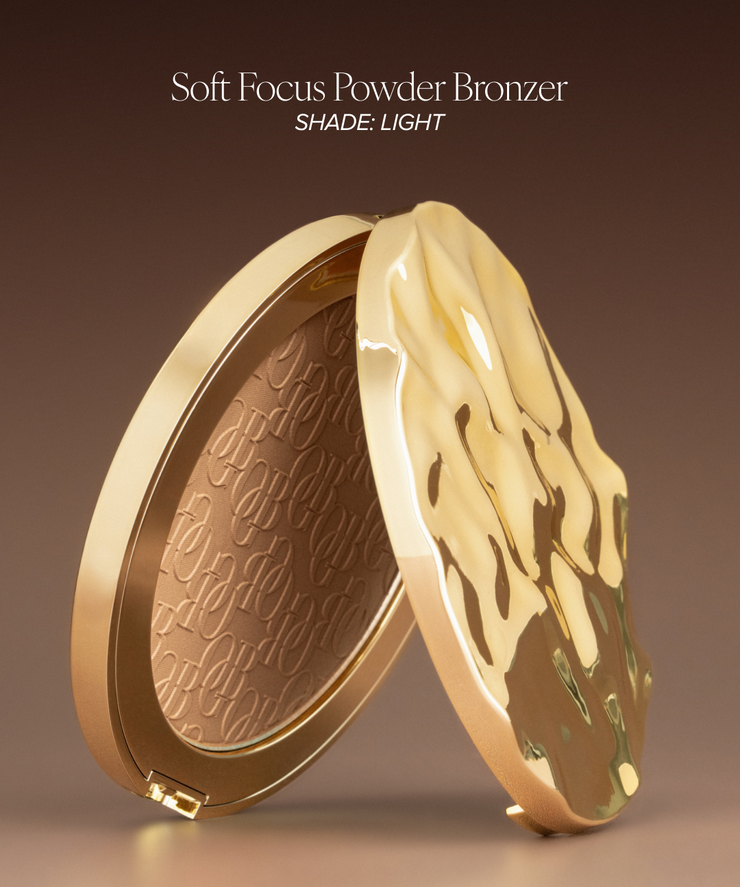 Soft Focus Powder Bronzer | Light OGB Soft Focus Powder Bronzer in Light, talc-free powder bronzer