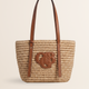 Raffia Beach Bag