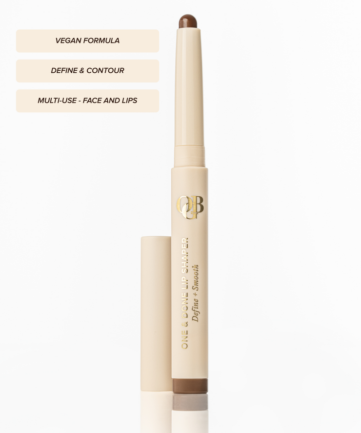 One & Done Lip Shaper | Spice OGB One & Done Lip Shaper in Spice, creamy all-in-one lip liner