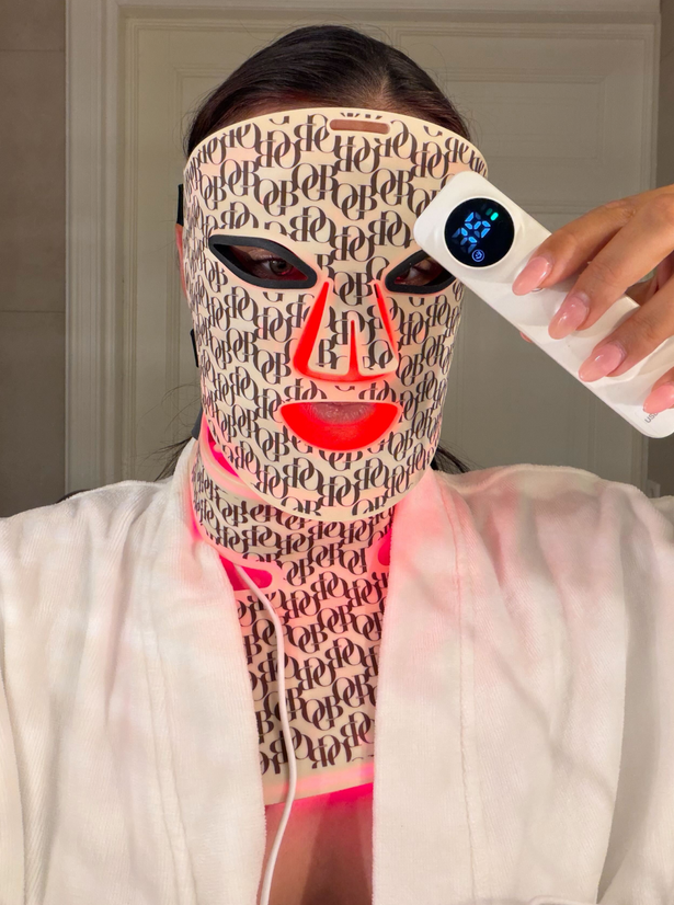 Full LED Light Therapy Routine