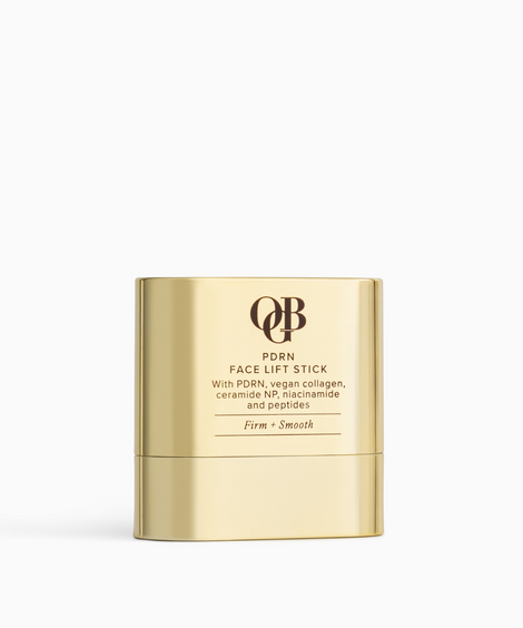 PDRN Face Lift Stick OGB PDRN Face Lift Stick: closed gold stick on a white background