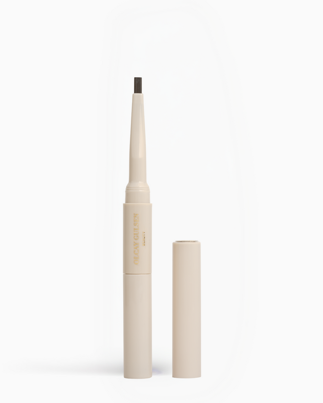 OGB Brow Duo Brow Pencil + Fixing Gel in Dark, voor natuurlijk volle wenkbrauwen