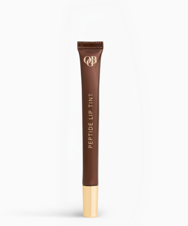 Peptide Lip Tint | Cappucino OGB Peptide Lip Tint in Cappucino, verzorgende lip tint met glans