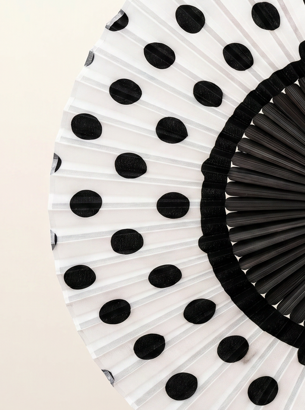 OGB x Azur Dot Print Fan