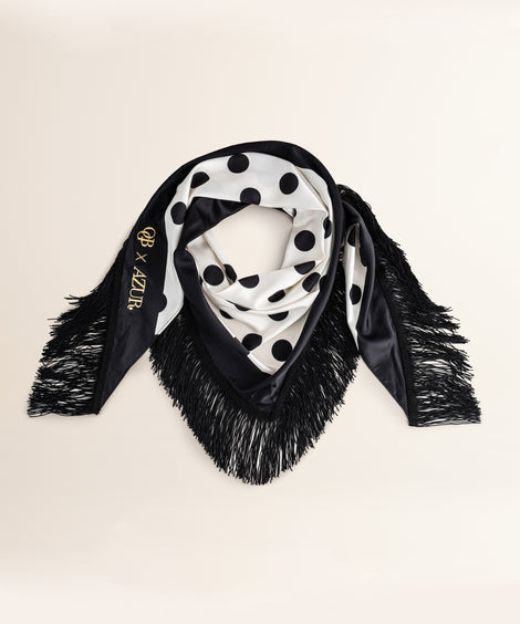 OGB x Azur Dot Print Scarf Wonder Clarifying Serum