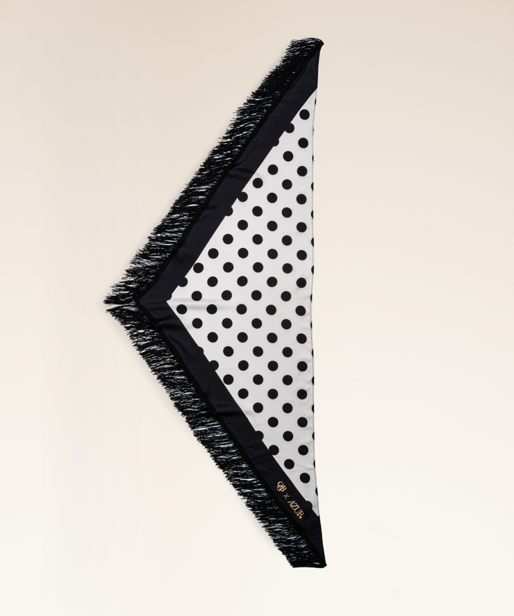 OGB x Azur Dot Print Scarf Wonder Clarifying Serum