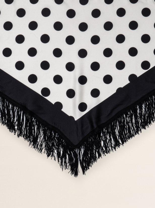OGB x Azur Dot Print Scarf