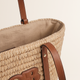 Raffia Beach Bag