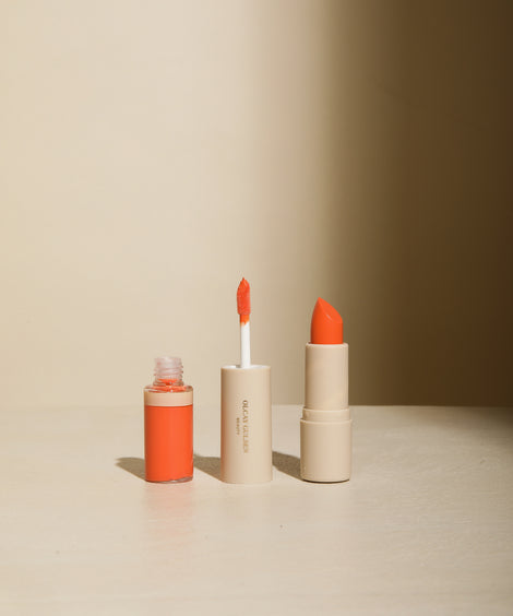 Serious Shine Lipgloss + Lipstick | Peach Wonder Clarifying Serum