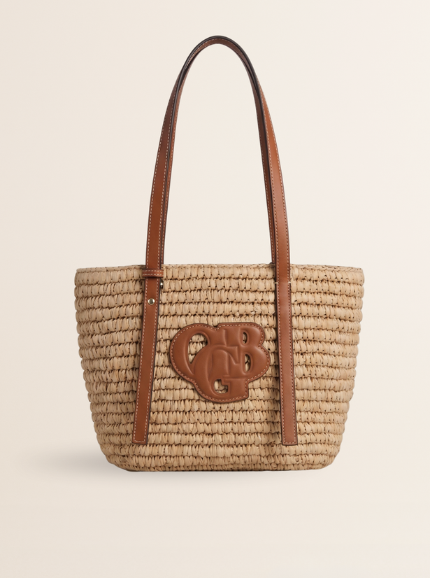 Raffia Beach Bag