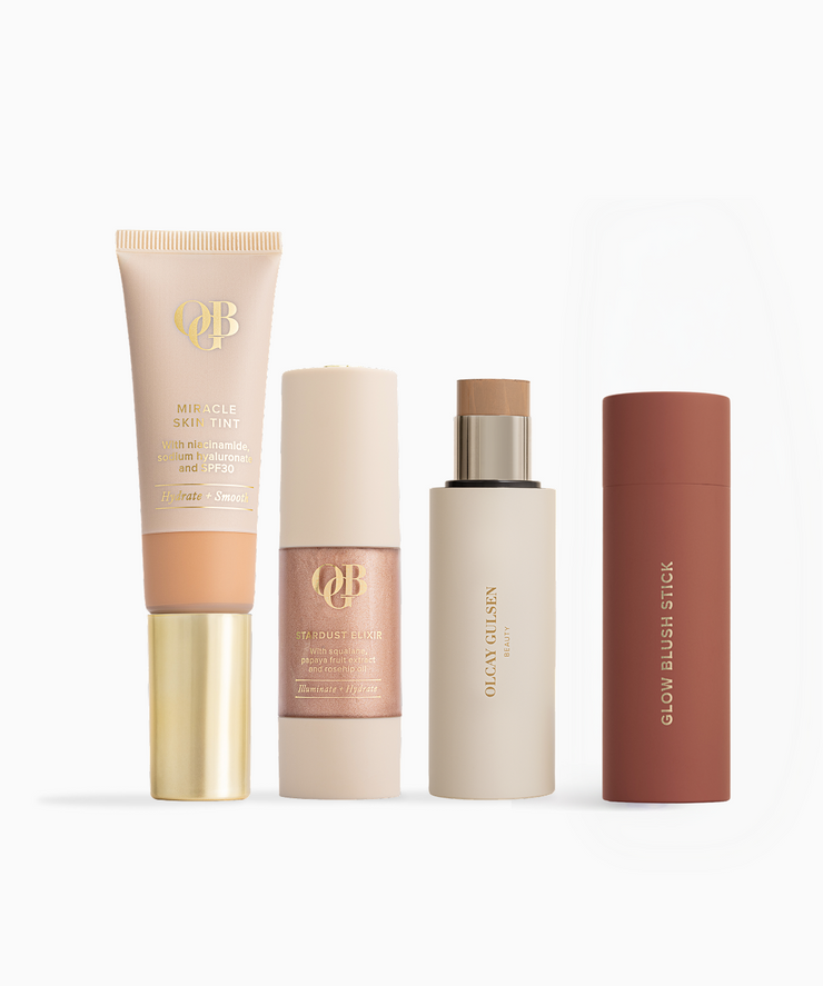 OGB Full Face Cream Set, make-up set met skin tint, contour en glow