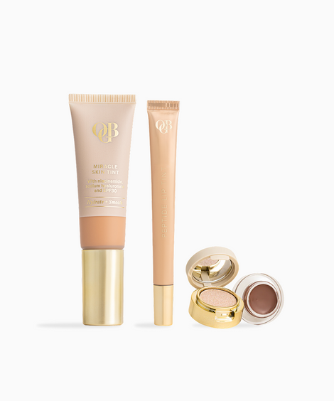 OGB Grab & Go Set, compacte make-up set voor elke dag met skin tint