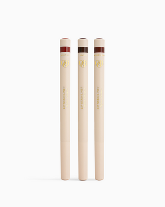 OGB Lip Stain Liner Set, three long-lasting felt-tip lip liners
