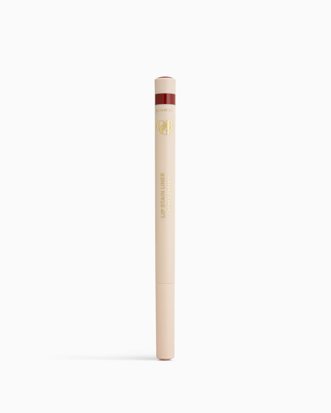 OGB Lip Stain Liner in Cinnamon, long-lasting lip liner and stain