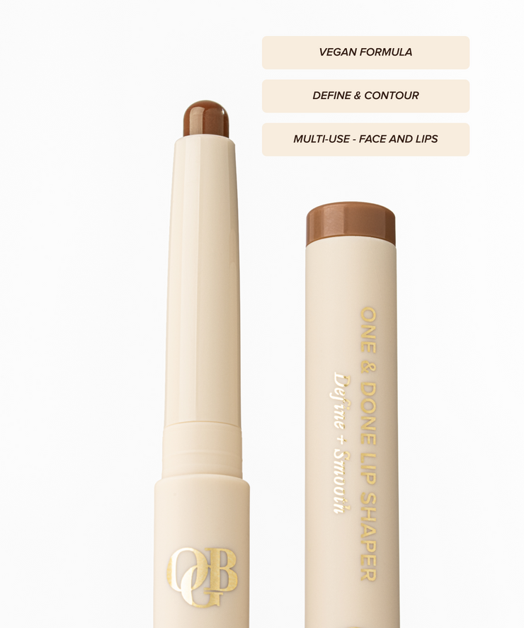 OGB One & Done Lip Shaper in Suede, creamy all-in-one lip liner