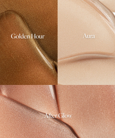 OGB Stardust Elixir Set, liquid highlighter set for a natural glow