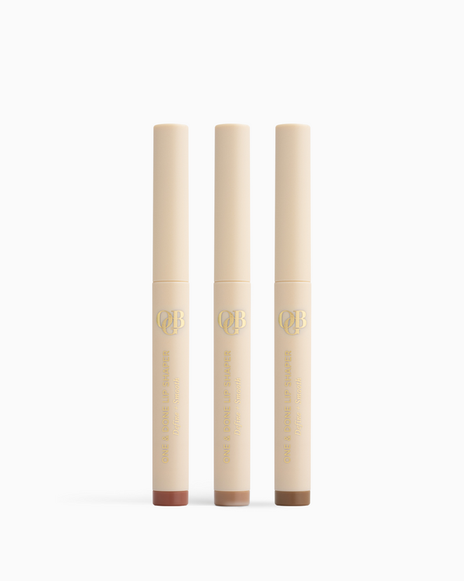 OGB One & Done Lip Shaper Set, drie romige uitdraaibare lipliners