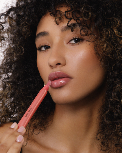 OGB Peptide Lip Tint in Rose Jam, nourishing lip tint with shine