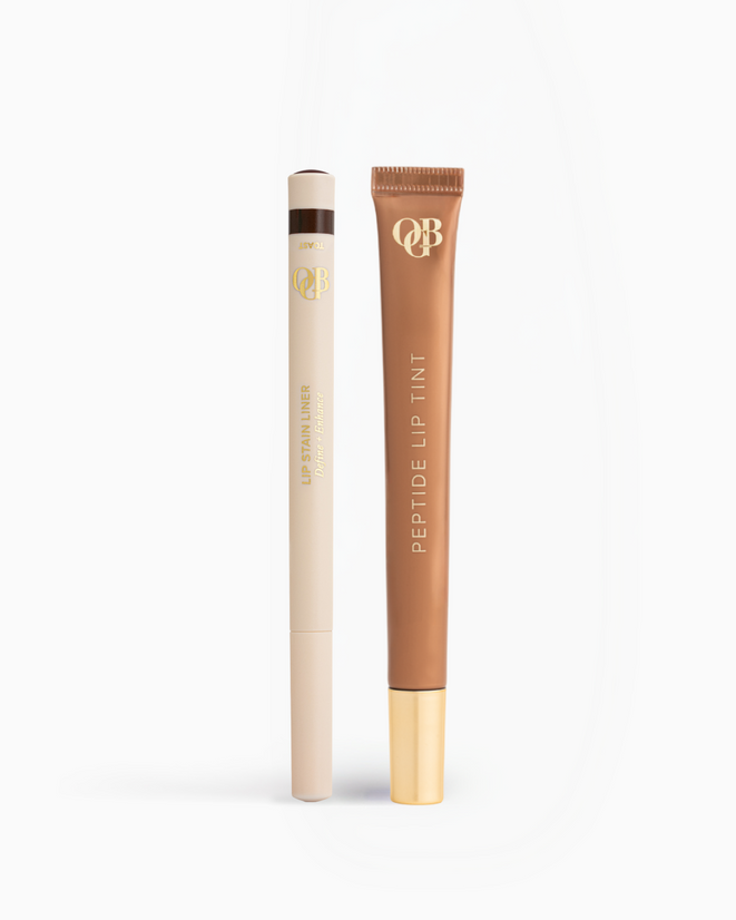 OGB Stain & Tint Duo, Lip Stain Liner and Peptide Lip Tint