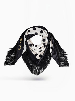OGB x Azur | Dot Print Scarf