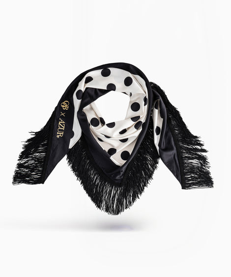 OGB x Azur | Dot Print Scarf