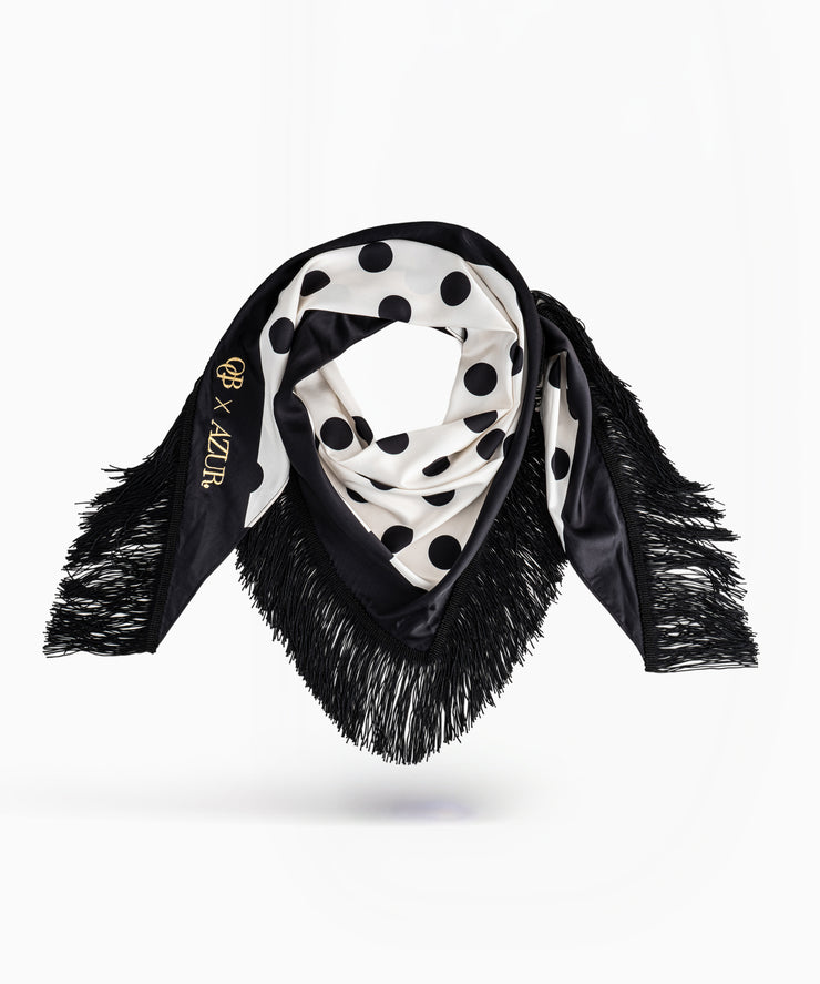 OGB x Azur | Dot Print Scarf