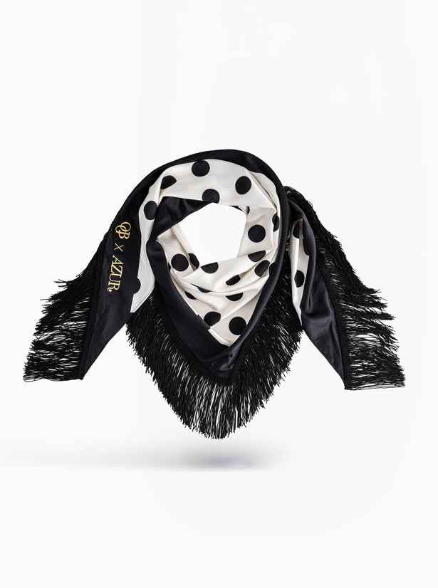 OGB x Azur | Dot Print Scarf