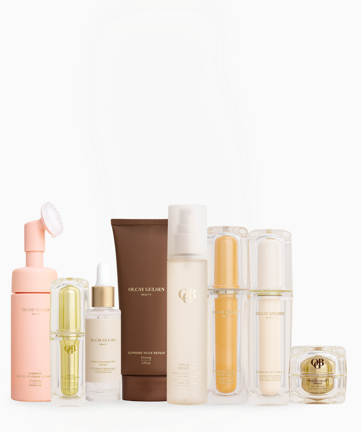 OGB Olcay's Holy Grail Morning Routine Set, 8 skincare favorieten