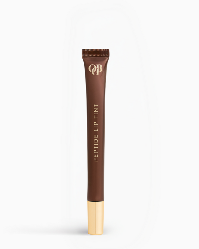 OGB Peptide Lip Tint in Cappucino, verzorgende lip tint met glans