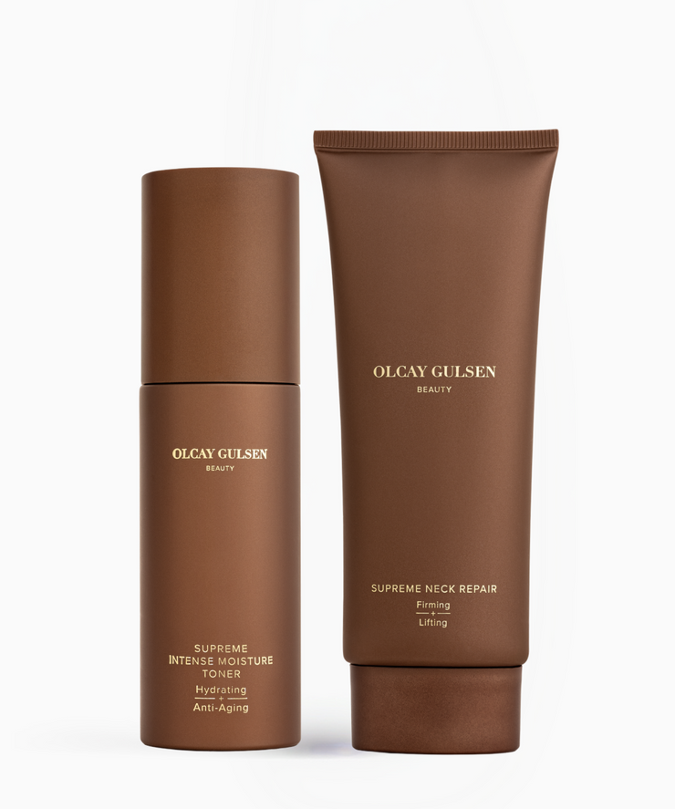 OGB Supreme Glow Duo, skincare set met hydraterende toner en halscrème
