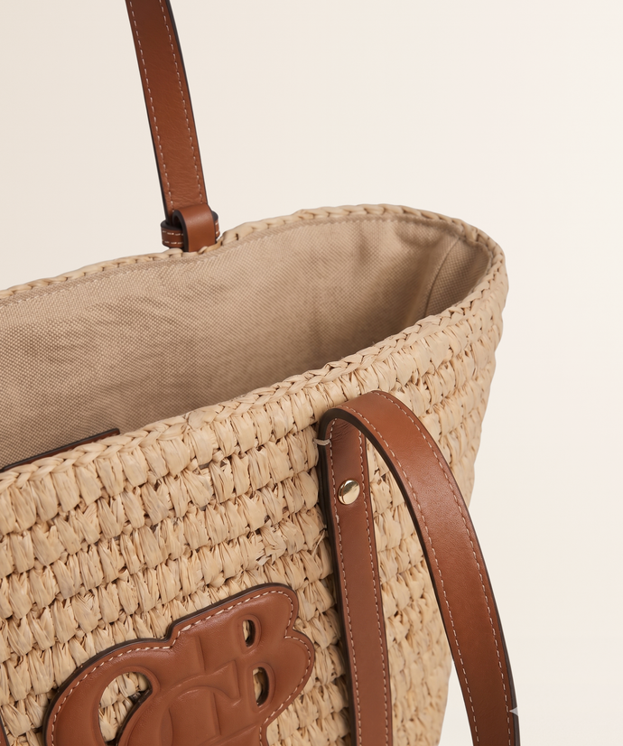 Raffia Beach Bag